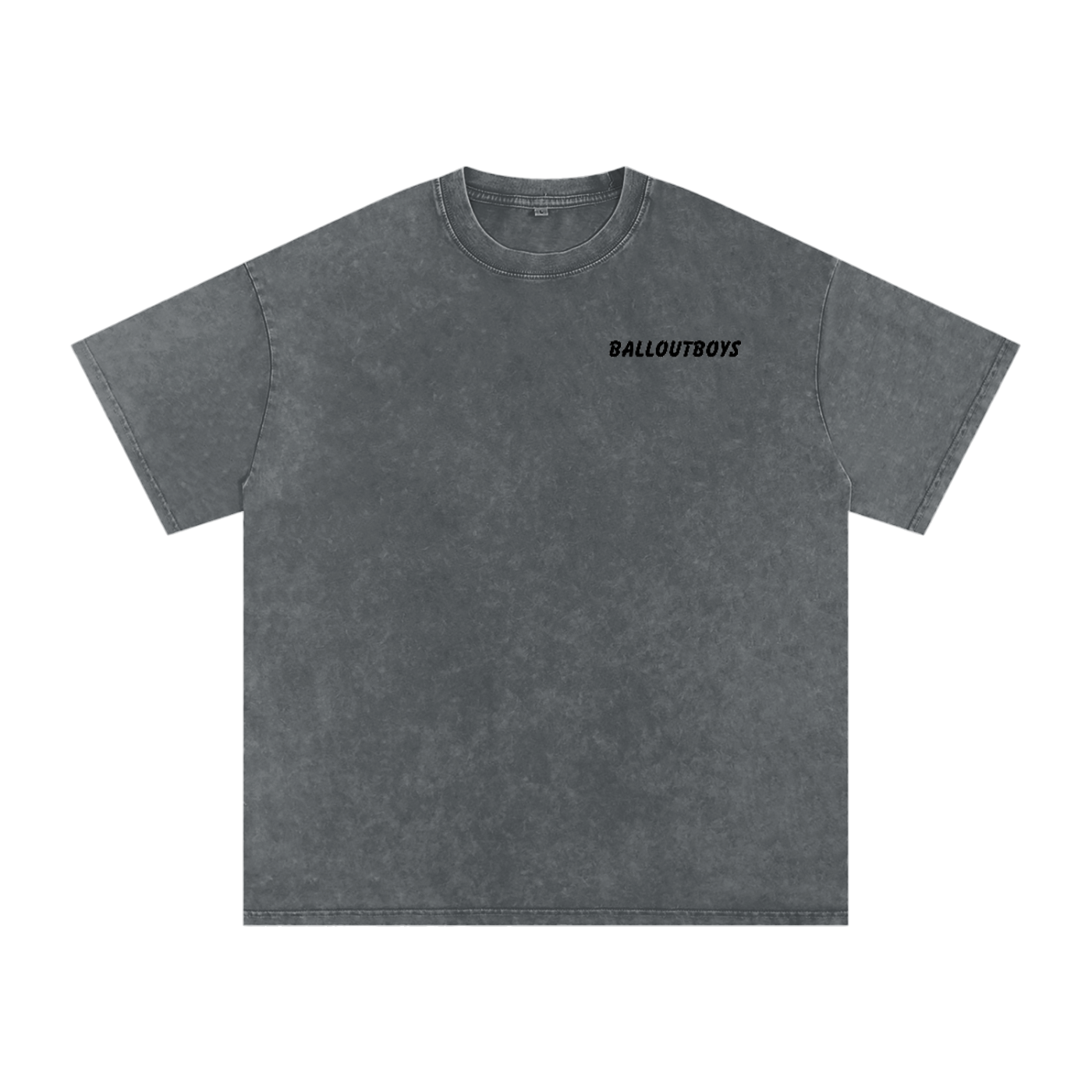 BALLOUTBOYS Acid Wash Oversize T-Shirt