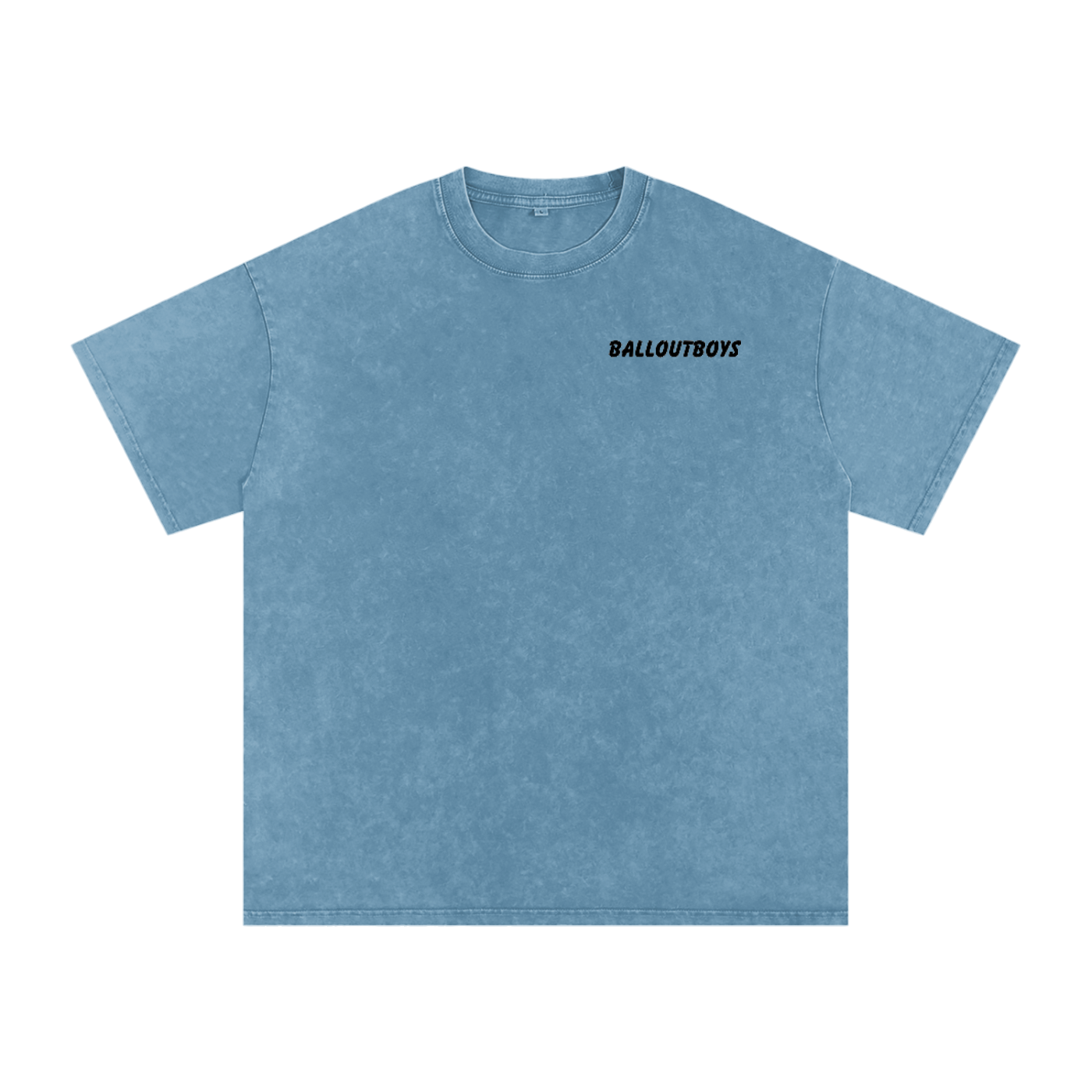 BALLOUTBOYS Acid Wash Oversize T-Shirt