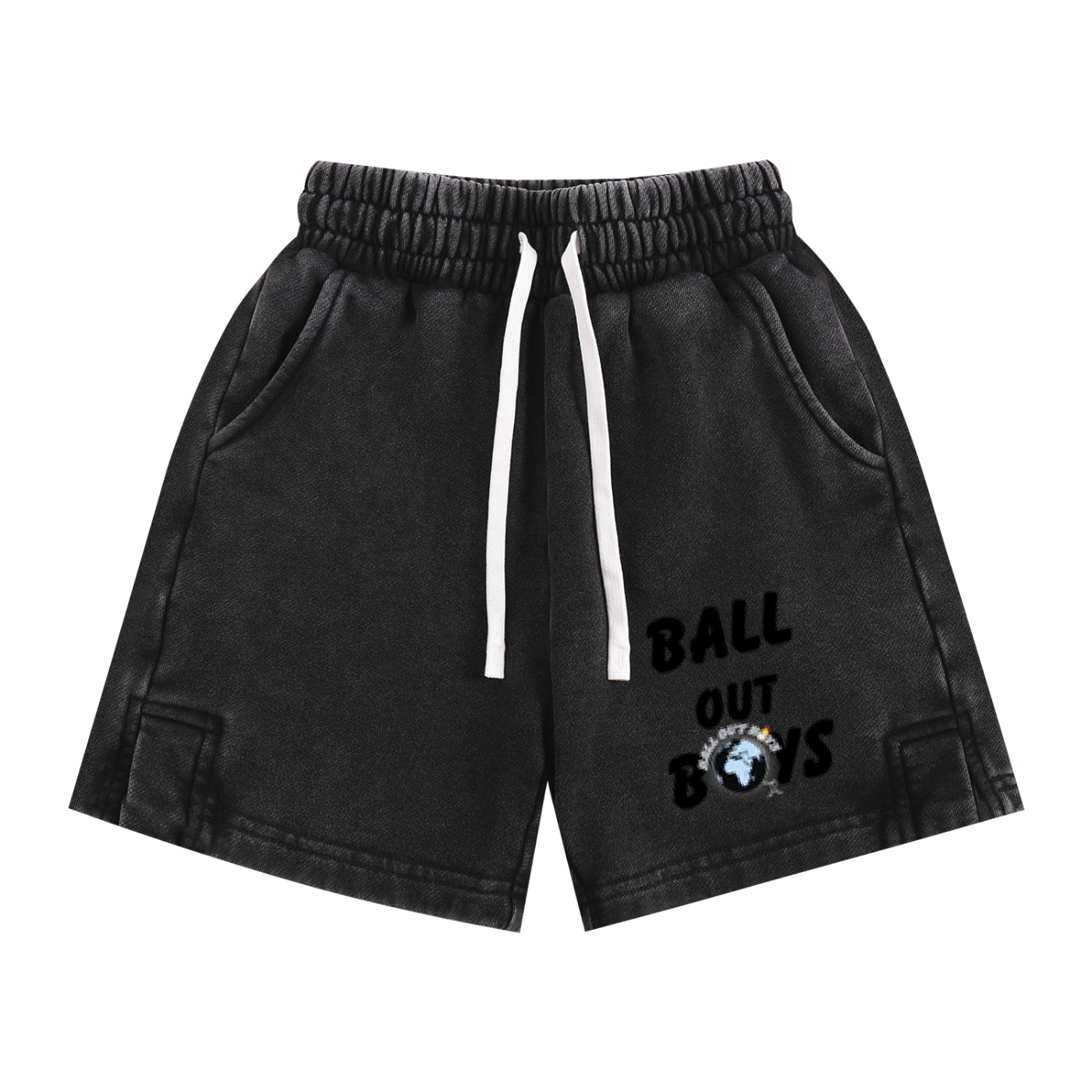 BALLOUTBOYS Washed Kids' Shorts