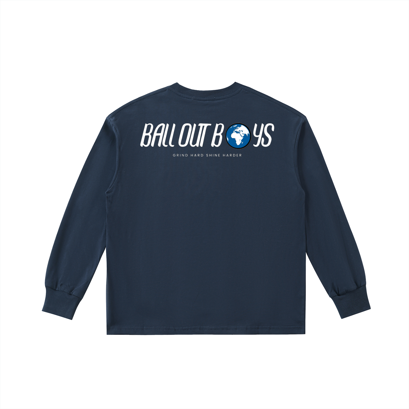 GRIND HARD SHINE HARDER Kid's Long-Sleeve Tee