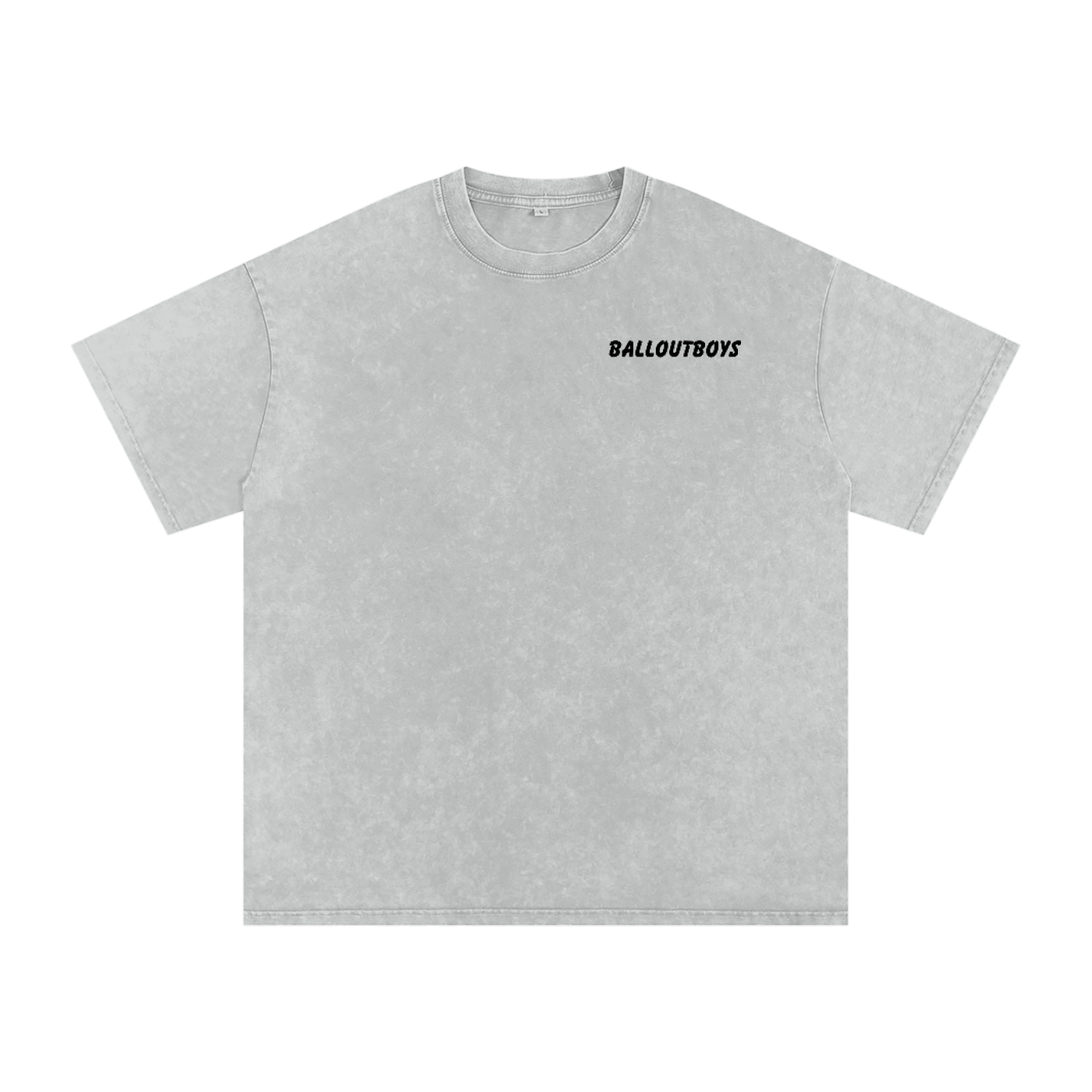 BALLOUTBOYS Acid Wash Oversize T-Shirt