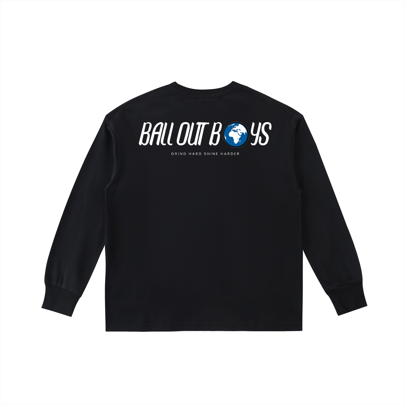 GRIND HARD SHINE HARDER Kid's Long-Sleeve Tee