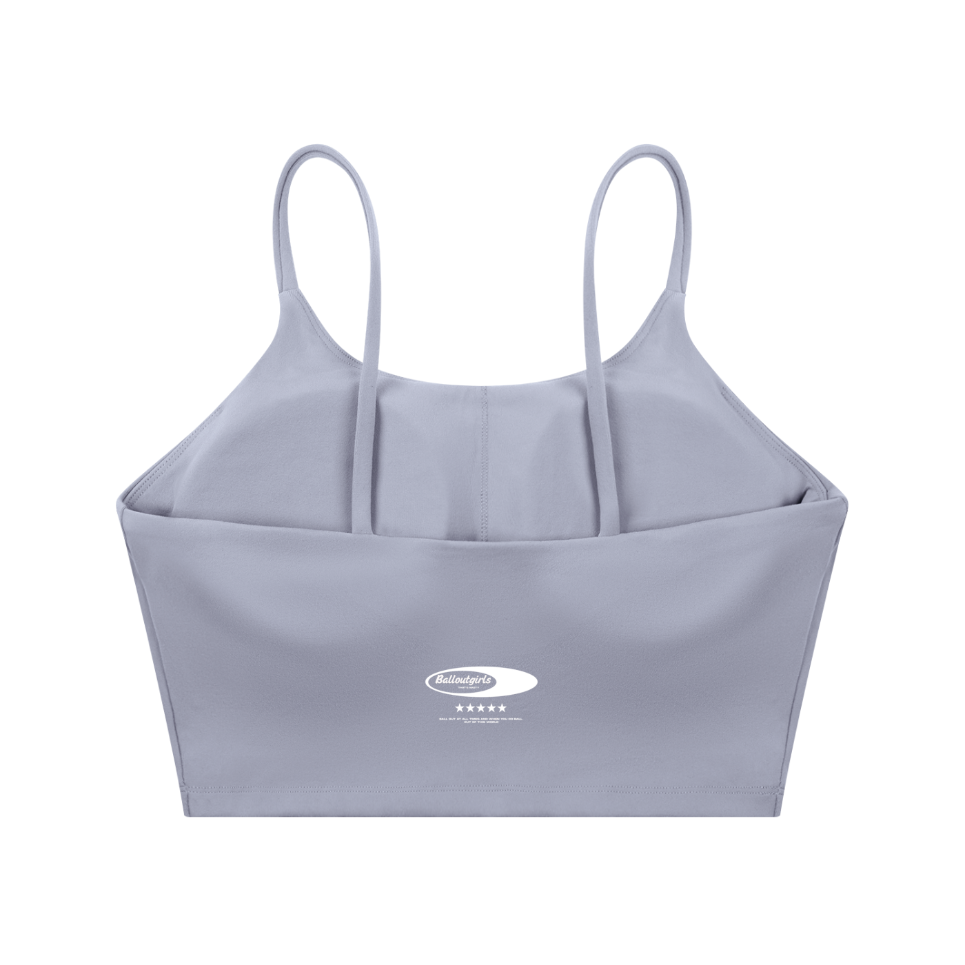 Balloutgirls Spaghetti Strap Sports Bra